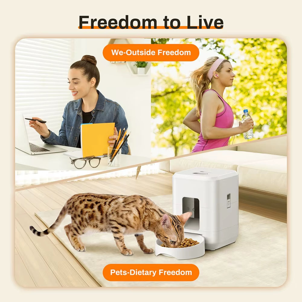Smart WiFi Pet Feeder 2L