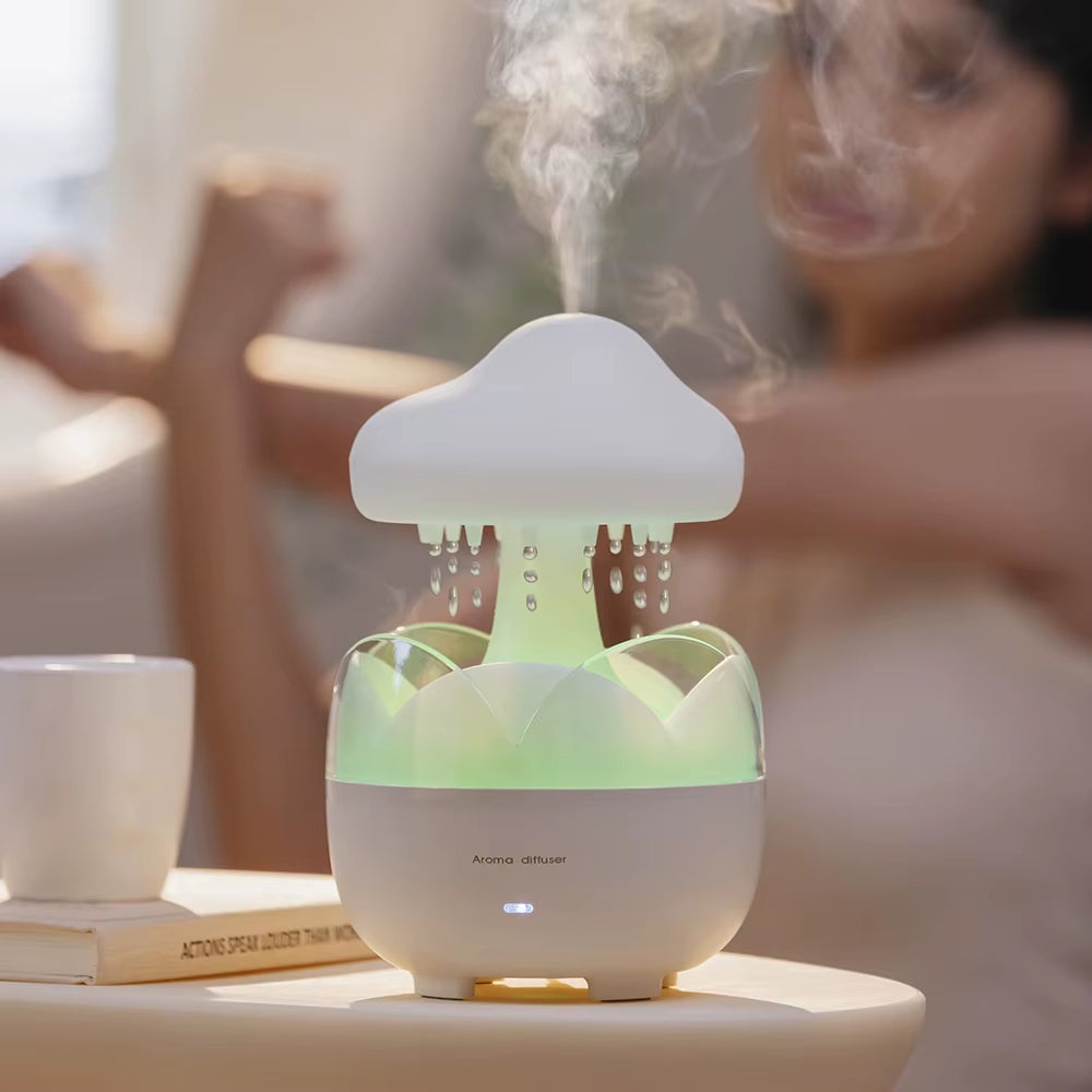 Mushroom Air Humidifier Led