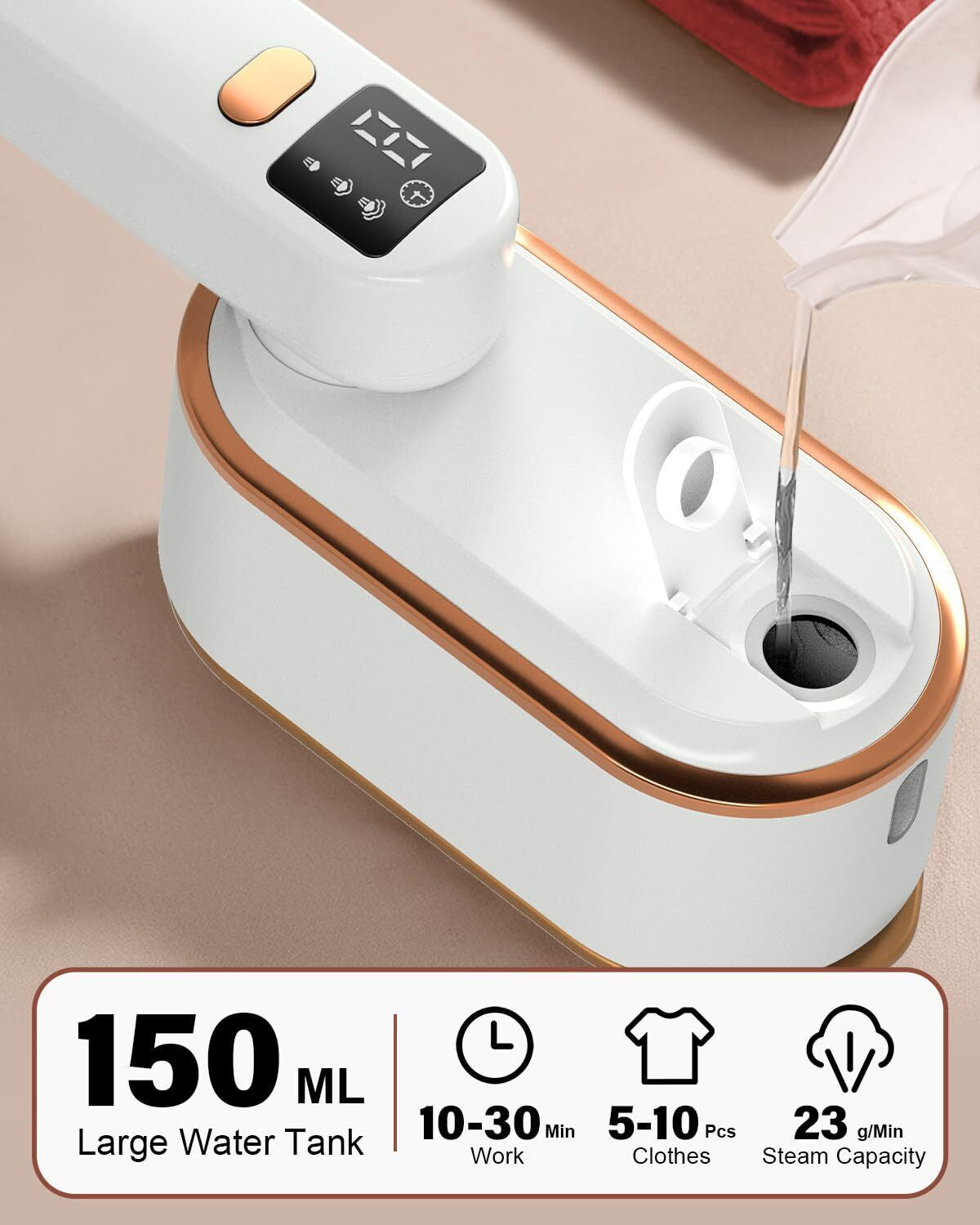 1200W Handheld Size Portable Travel Steamer Iron