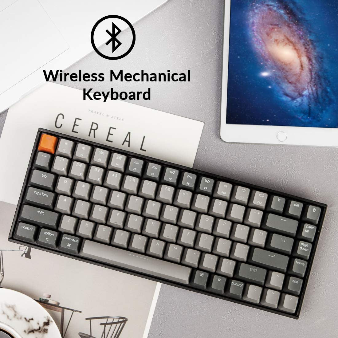 RGB Wireless Mechanical Keyboard for Mac or Windows