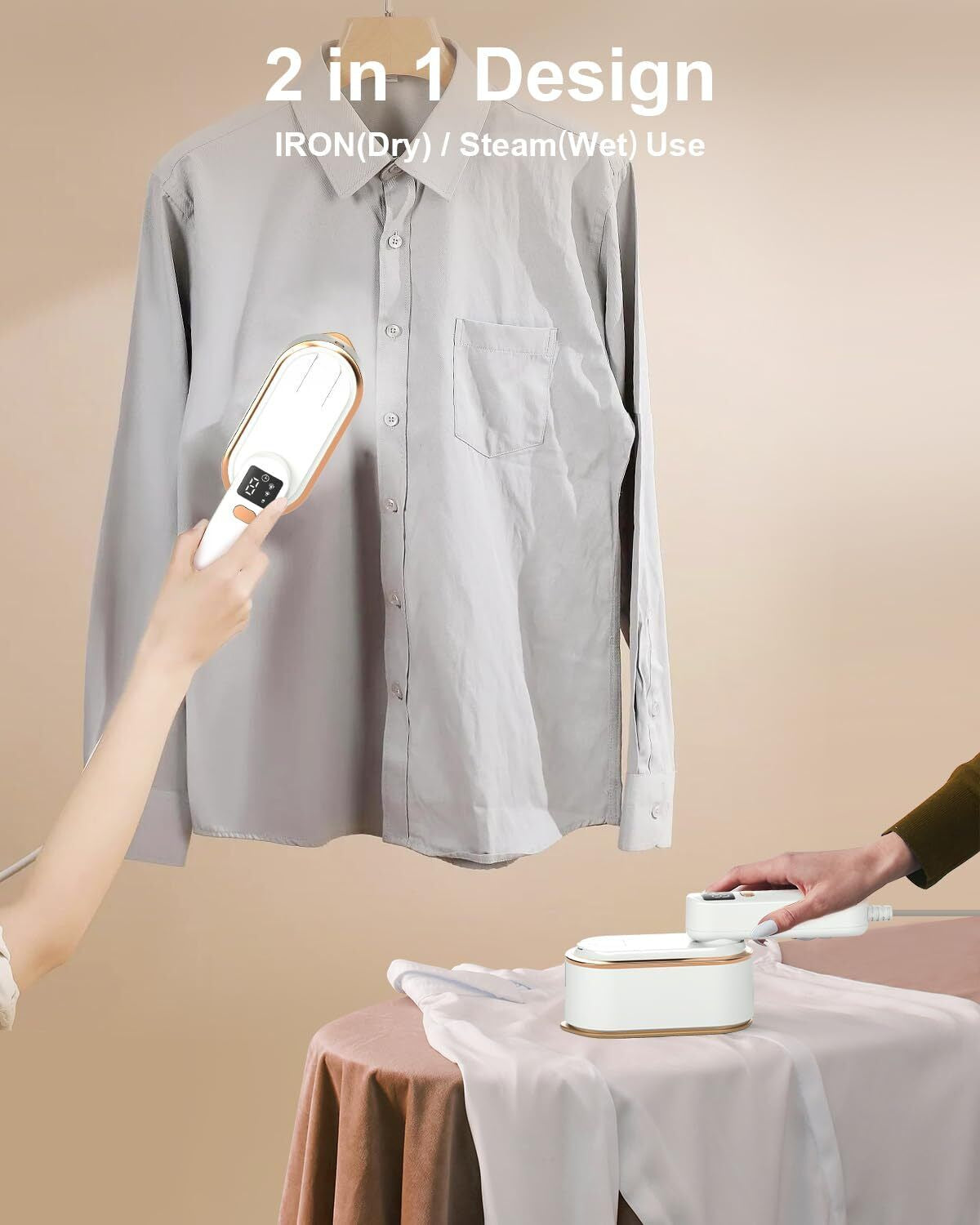 1200W Handheld Size Portable Travel Steamer Iron