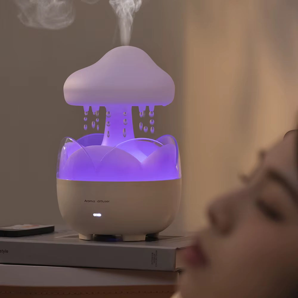 Mushroom Air Humidifier Led